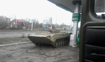 В "ЛДНР" привезли новые танки из России (фото)