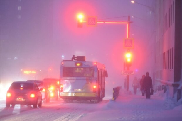 Снежный Апокалипсис в Норильске, фото: gazetazp.ru 
