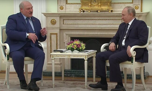 лукашенко і Путін. Фото: скрін youtube
