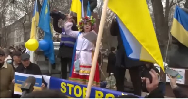 Мітинг у Казахстані. Фото: скрин відео