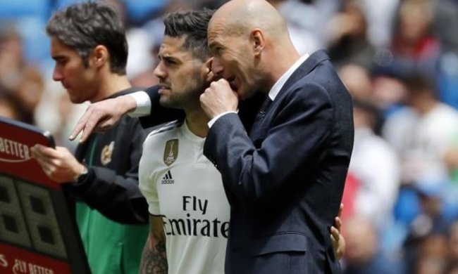 Зинедин Зидан и Иско