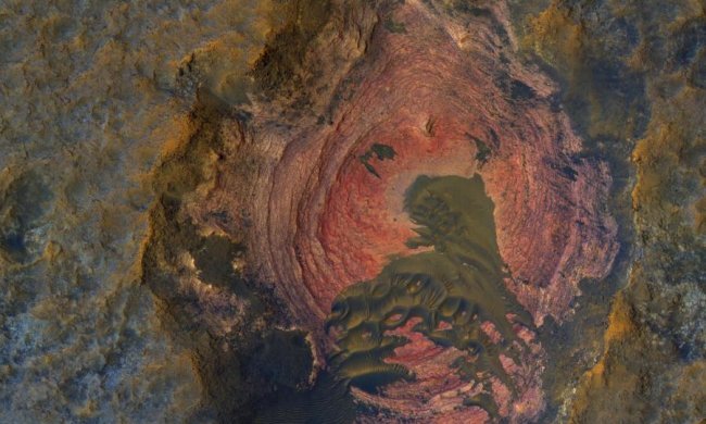 NASA показало незвичайний знімок марсіанського пейзажу
