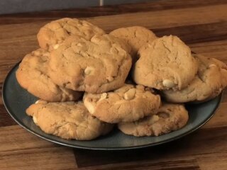 Ореховое печенье: фото скрин Ютуб