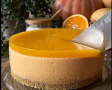 Тыквенный чизкейк с апельсиновым желе: фото скрин Facebook