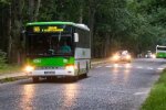 Автобус маршрута №666 в Польше