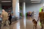 Одесский аэропорт, скриншот из видео