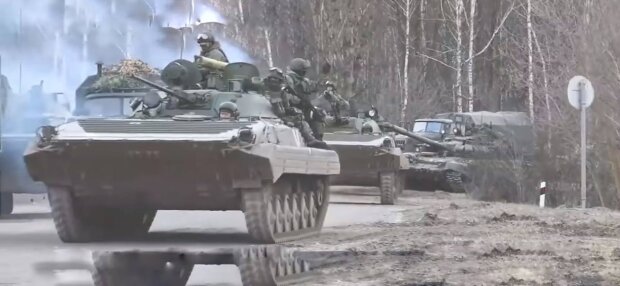 Російські війська, фото: скріншот з відео