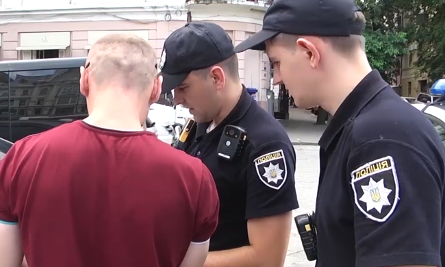 Полиция. Фото: скрин youtubeм