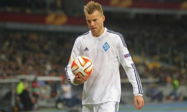 Ярмоленко не играл с "Порту" из-за высокой температуры - врач "Динамо"