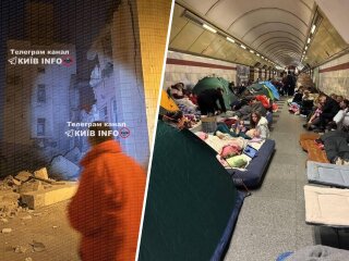 Последствия ночного ракетного удара по Киеву 2 июня 2026 года