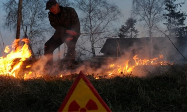 Чорнобиль навмисно підпалили - голова ДСНС