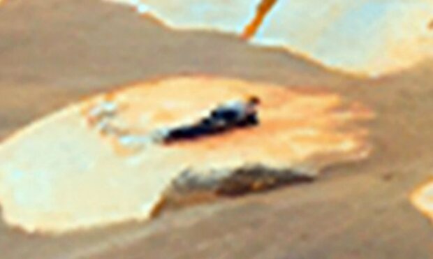 Дивний знімок Марса