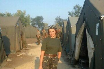 Военный медик Алиса Щур, фото ВСУ