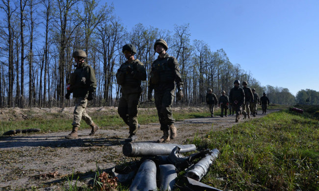 украинские военные