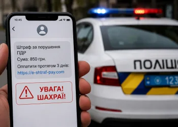 Фейкові штрафи від імені поліції