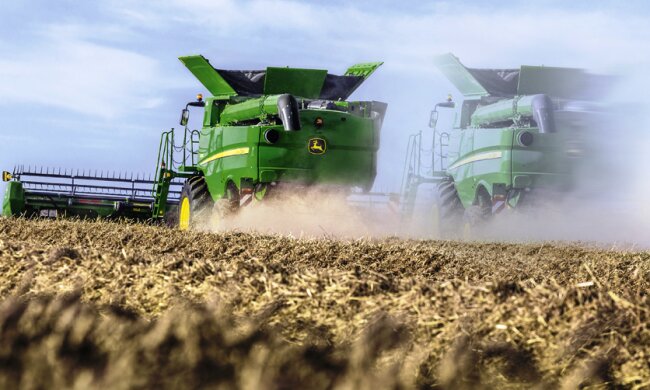 комбайн, жатва