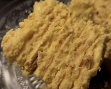 "Наполеон" на сковороді: фото скрін рецепту