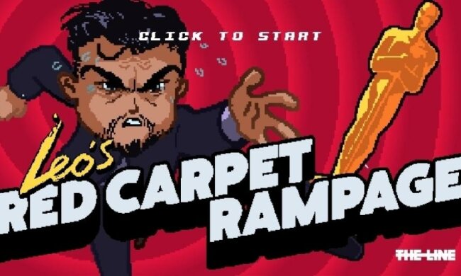 Leo's Red Carpet Rampage - головна гра напередодні «Оскара» (відео)