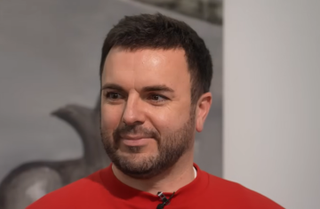 Григорій Решетник, кадр з інтерв'ю