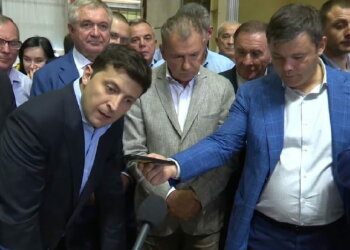 Зеленський и Богдан, скриншот видео