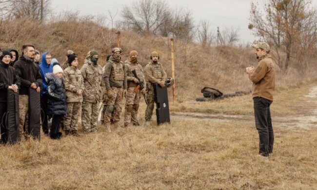 Национальный Корпус Волыни провел военную подготовку