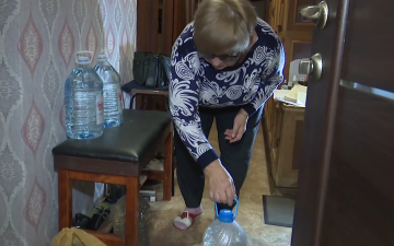 Отключение воды. Фото: скрин youtube