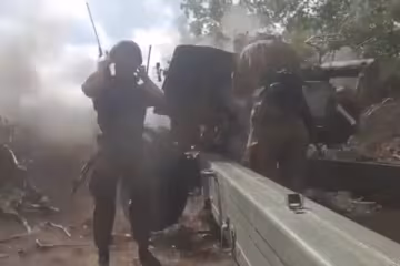 Российские оккупанты, фото: скриншот из видео