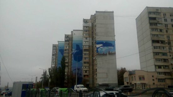 Харків прикрасять 6 велетенських китів: "Найбільший в Україні"