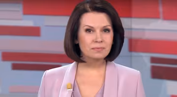 Телеведуча Алла Мазур, скріншот