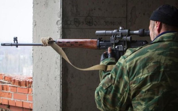 На Донбасі з'явилася загадкова група снайперів терористів