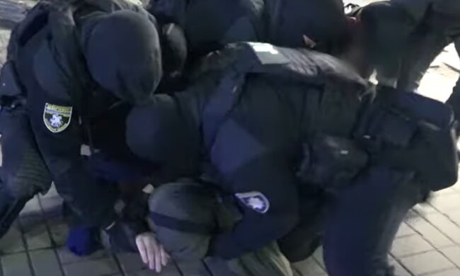 Затримання злочинців, фото: hk.npu.gov.ua