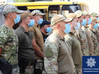 Патрульних Хмельницького відправили в зону ООС