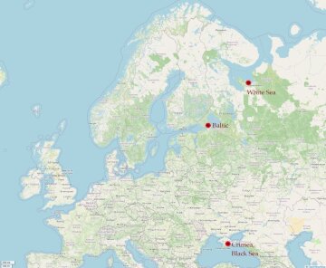 Військові бази рф