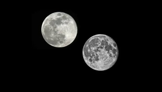 Два Місяця, фото з вільних джерел