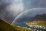"Двойная радуга над Клаксвиком". Фарерские острова, Дания Фото: Marko Korosec/via WMO
