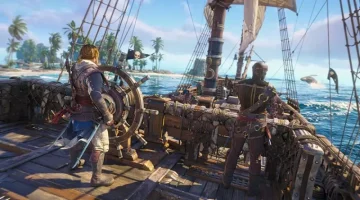 Assassin's Creed Black Flag Resynced — геймплей на PS5 Pro