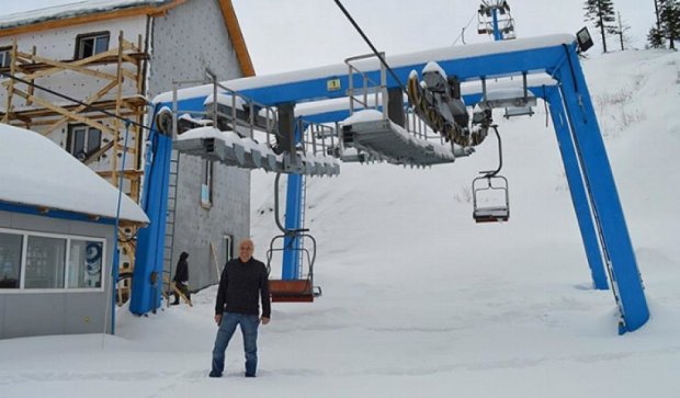 Москаль открыл лыжный сезон на Драгобрате (фото) 