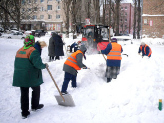 уборка снега