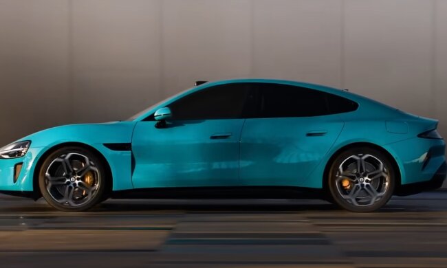 Xiaomi SU7, скріншот: Youtube