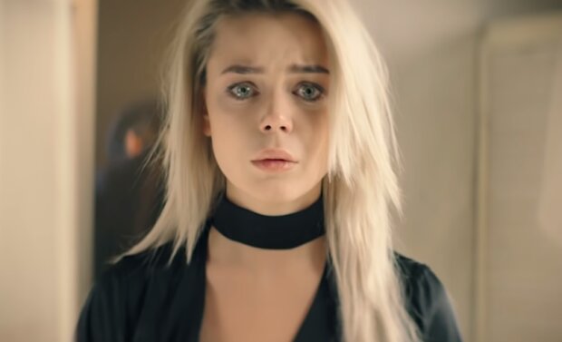 Алина Гросу, кадр из клипа