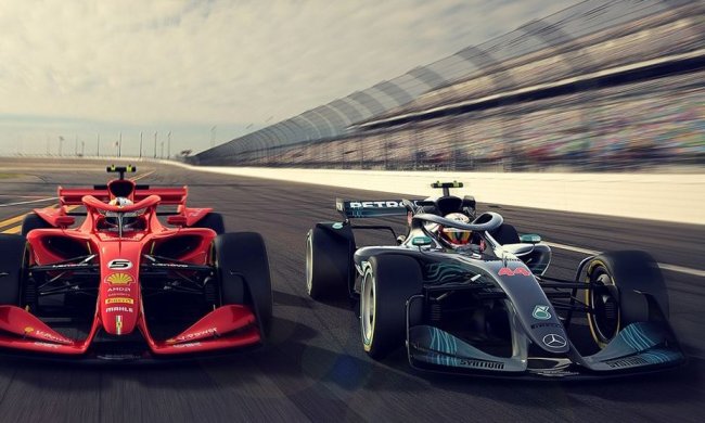 Концепт боліда на 2021 рік