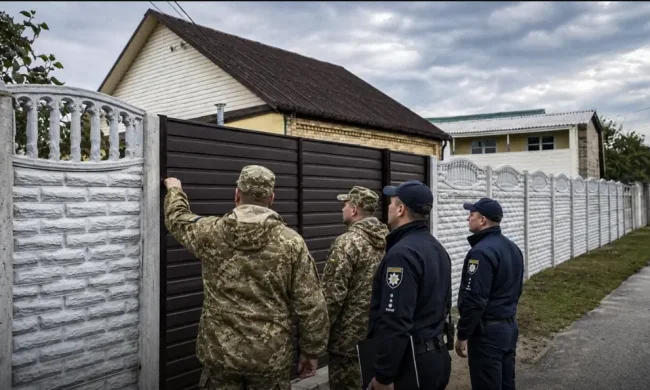 ТЦК у дверей жилья