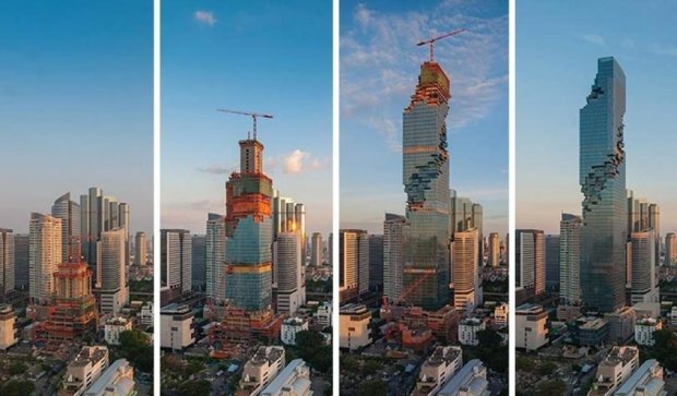 В Бангкоке появился пиксельный небоскреб (фото, видео)