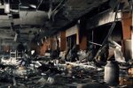 Бои за Донецкий аэропорт, кадр из видео