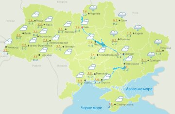 Погода в Україні, фото: Український гідрометеорологічний центр