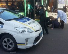 В Одессе патрульная машина сбила женщину (фото)