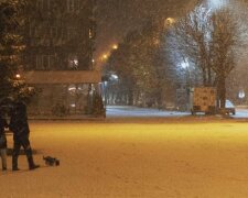 Сніг у Шостці, фото: Павло Баглай/Instagram.com