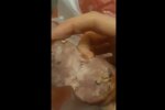 Ковбаса з черв'яком, скріншот: Facebook