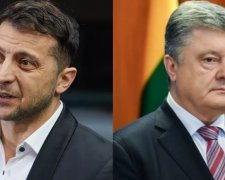 Зеленский и Порошенко