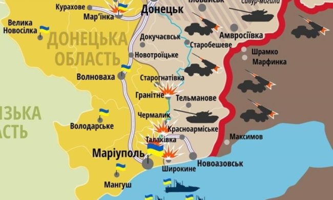 Ситуація в зоні АТО: успіх під Маріуполем та втрати під Дебальцевим